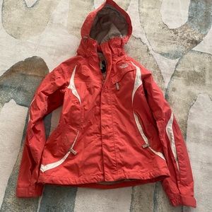The North Face HyVent  Ski Jacket Liner Women's Medium Two Tone Pink Parka.
